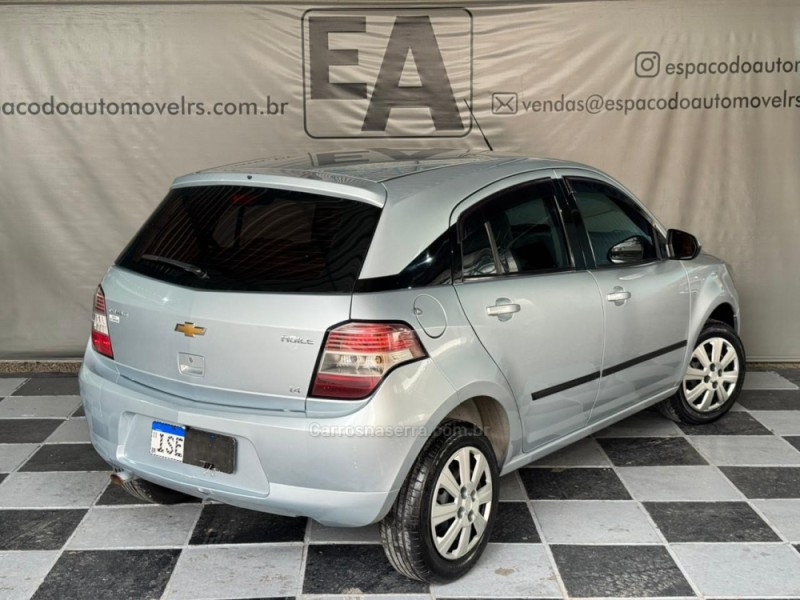 AGILE 1.4 MPFI LT 8V FLEX 4P MANUAL - 2011 - NOVA PRATA