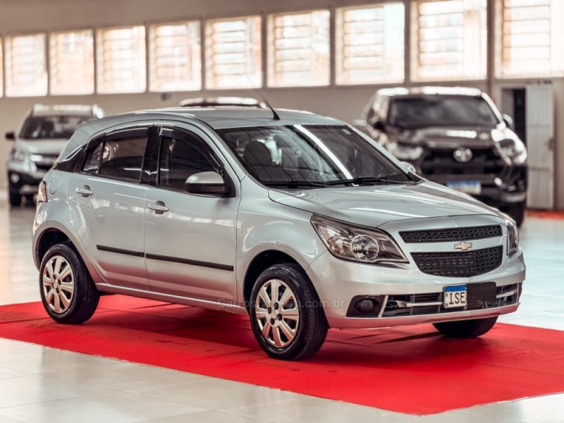 AGILE 1.4 MPFI LT 8V FLEX 4P MANUAL - 2011 - NOVA PRATA