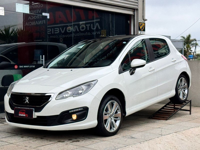 308 1.6 griffe thp 16v gasolina 4p automatico 2017 caxias do sul