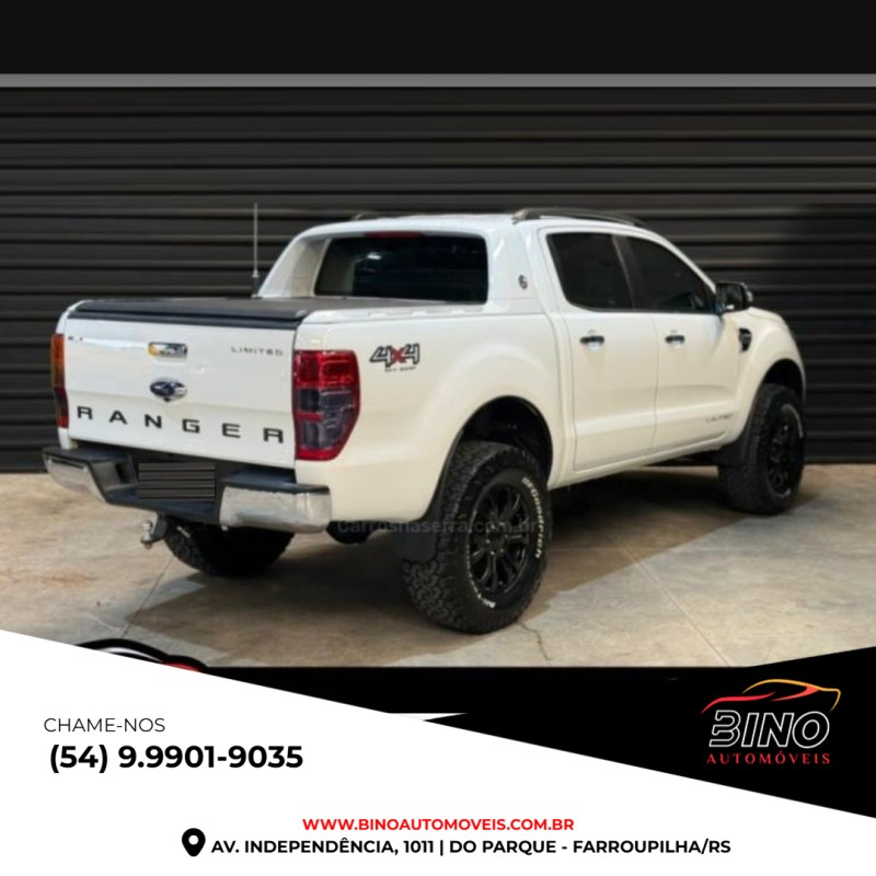 RANGER 3.2 LIMITED 4X4 CD 20V DIESEL 4P AUTOMÁTICO - 2017 - FARROUPILHA