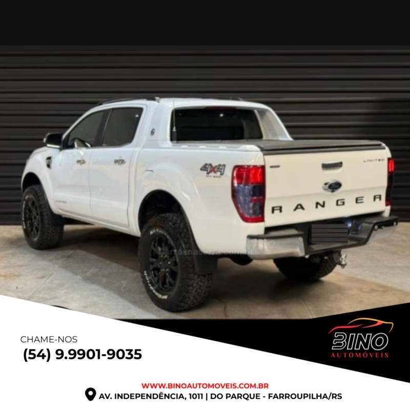 RANGER 3.2 LIMITED 4X4 CD 20V DIESEL 4P AUTOMÁTICO - 2017 - FARROUPILHA
