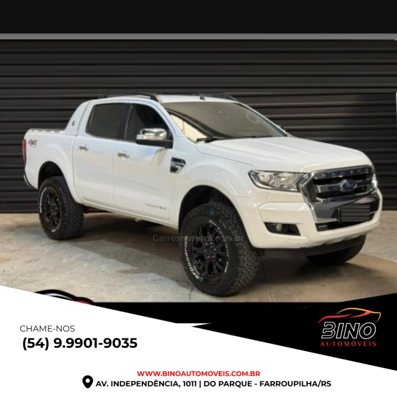RANGER 3.2 LIMITED 4X4 CD 20V DIESEL 4P AUTOMÁTICO - 2017 - FARROUPILHA
