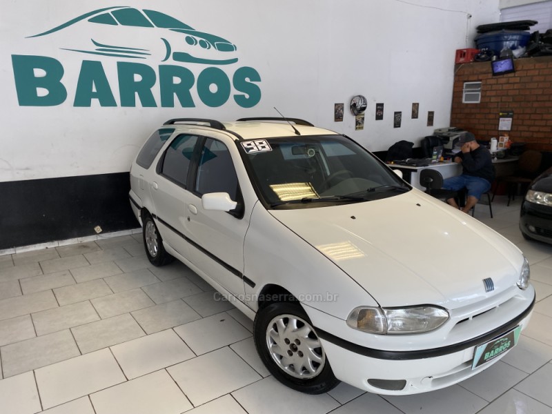 PALIO 1.6 MPI STILE WEEKEND 16V GASOLINA 4P MANUAL - 1998 - CAXIAS DO SUL