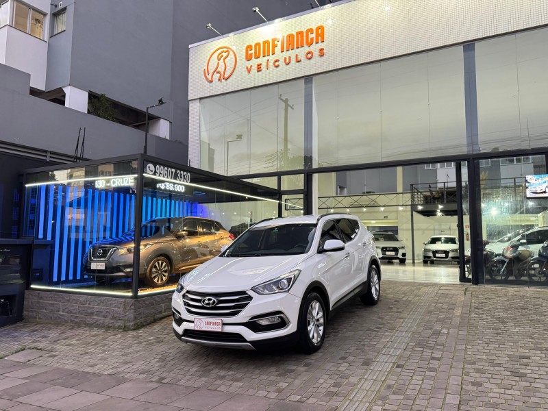 santa fe 3.3 mpfi 4x4 v6 270cv gasolina 4p automatico 2016 bento goncalves