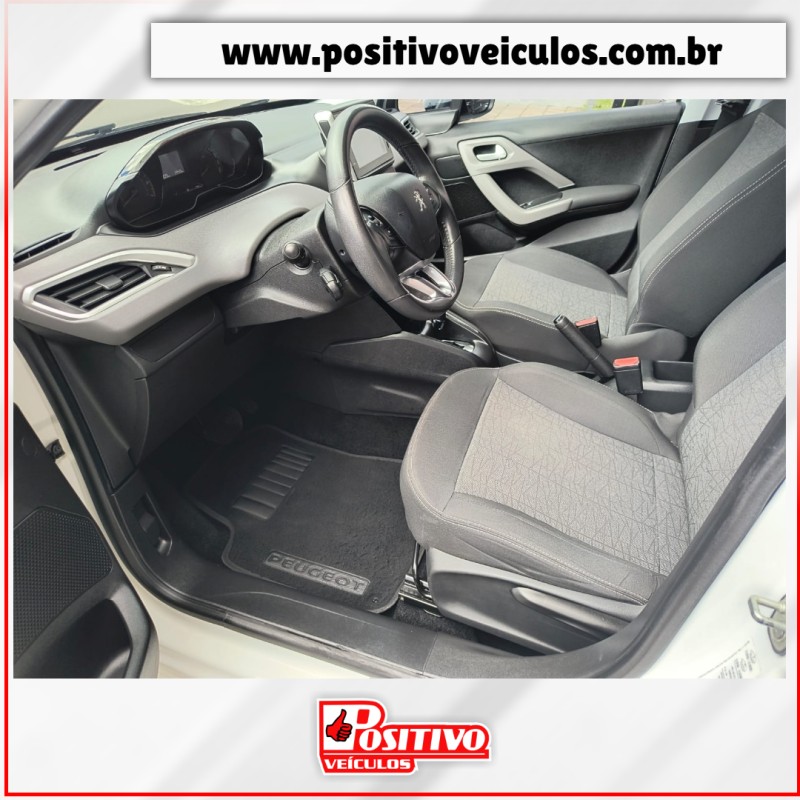 208 1.6 ACTIVE PACK 16V FLEX 4P AUTOMÁTICO - 2019 - CAXIAS DO SUL