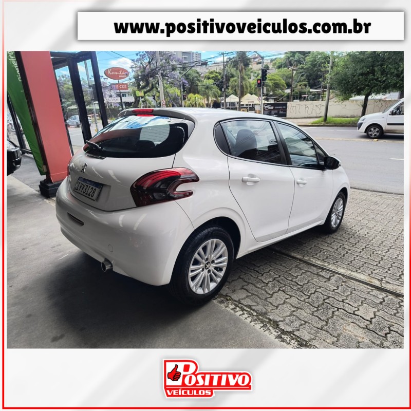 208 1.6 ACTIVE PACK 16V FLEX 4P AUTOMÁTICO - 2019 - CAXIAS DO SUL