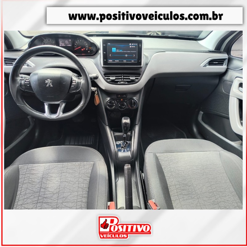 208 1.6 ACTIVE PACK 16V FLEX 4P AUTOMÁTICO - 2019 - CAXIAS DO SUL