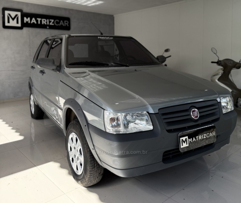 UNO 1.0 MPI MILLE WAY ECONOMY 8V FLEX 4P MANUAL - 2013 - CANELA