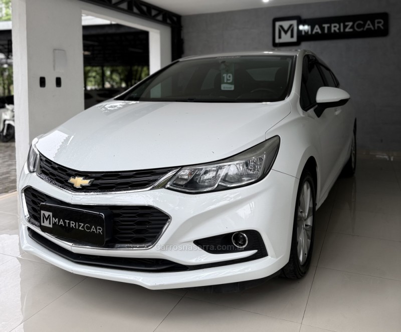CRUZE 1.4 TURBO LT 16V FLEX 4P AUTOMÁTICO - 2019 - CANELA