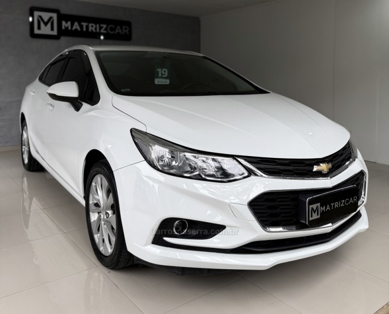 CRUZE 1.4 TURBO LT 16V FLEX 4P AUTOMÁTICO - 2019 - CANELA