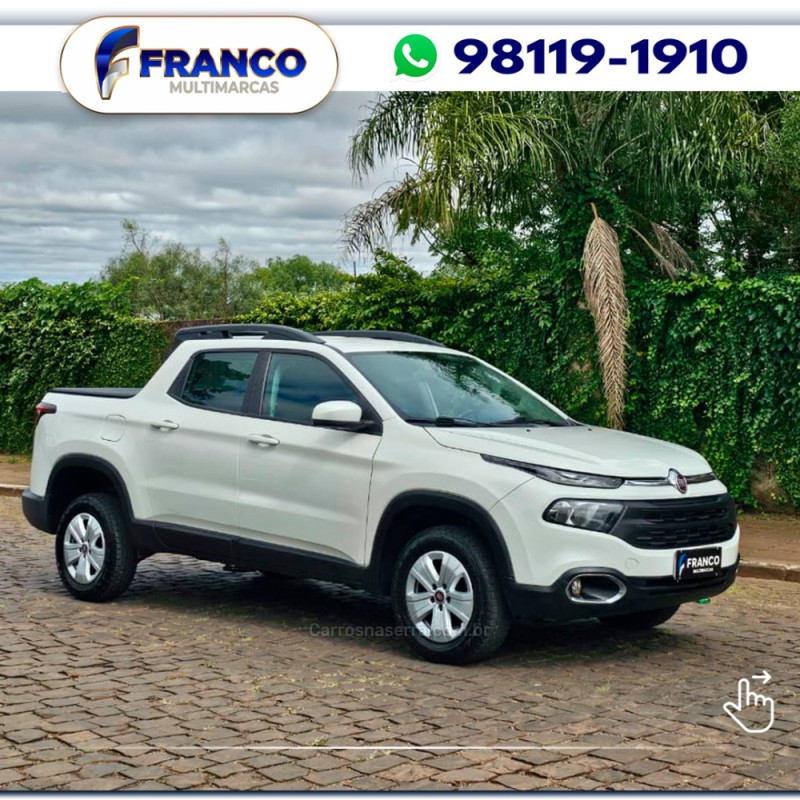 TORO 1.8 16V EVO FLEX FREEDOM AUTOMÁTICO - 2019 - VACARIA