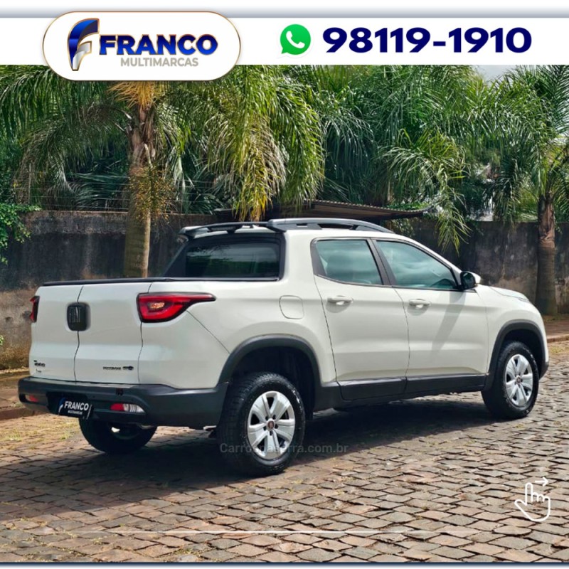 TORO 1.8 16V EVO FLEX FREEDOM AUTOMÁTICO - 2019 - VACARIA