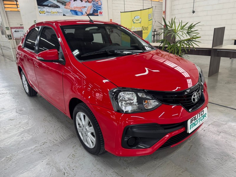 etios 1.5 x plus sedan 16v flex 4p automatico 2019 caxias do sul