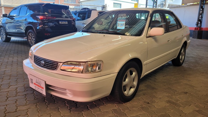 corolla 1.8 xei 16v gasolina 4p automatico 2001 garibaldi