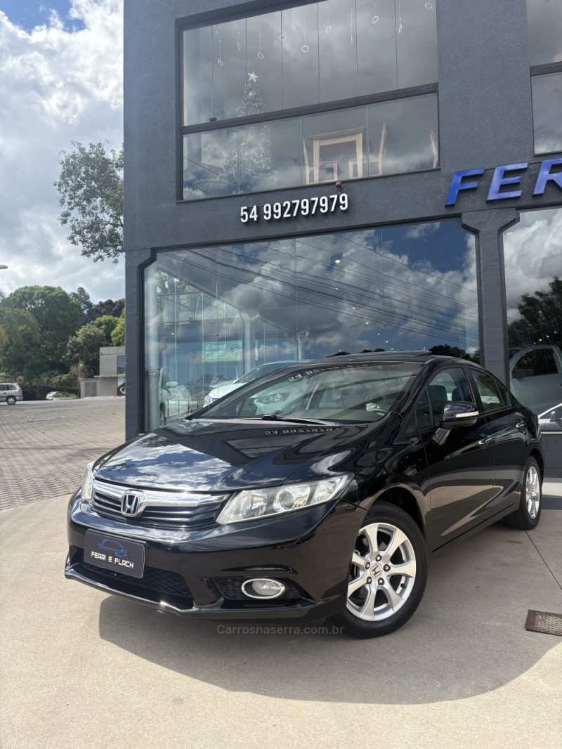 CIVIC 1.8 EXS 16V GASOLINA 4P AUTOMÁTICO - 2012 - GARIBALDI