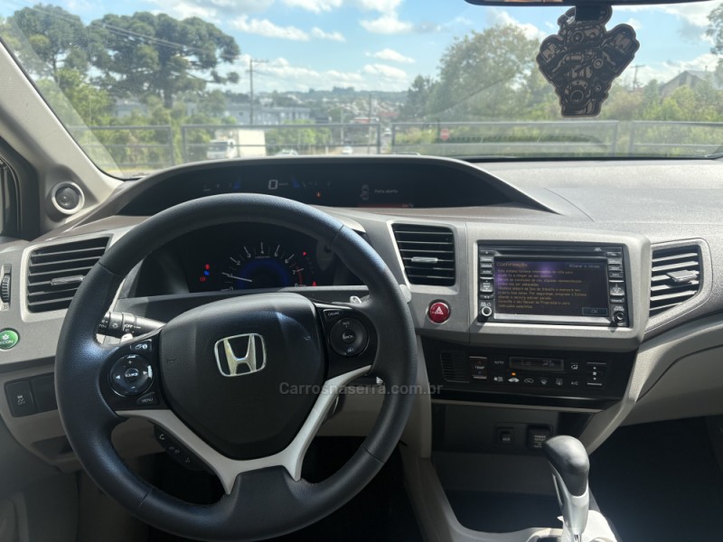CIVIC 1.8 EXS 16V GASOLINA 4P AUTOMÁTICO - 2012 - GARIBALDI