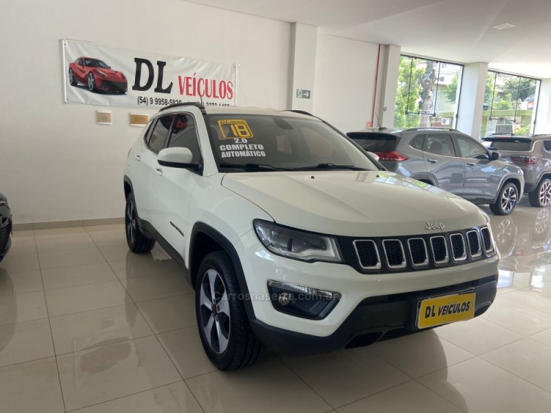 COMPASS 2.0 16V DIESEL LONGITUDE 4X4 AUTOMÁTICO - 2018 - NOVA BASSANO