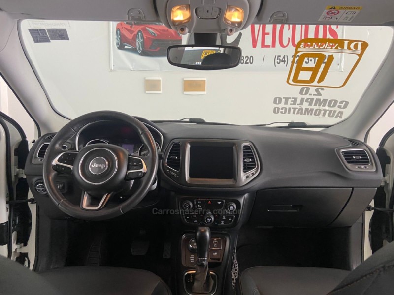 COMPASS 2.0 16V DIESEL LONGITUDE 4X4 AUTOMÁTICO - 2018 - NOVA BASSANO