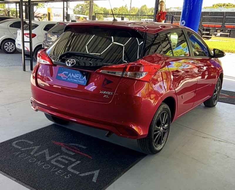 YARIS 1.5 XL PLUS CONNECT 16V FLEX 4P AUTOMÁTICO - 2022 - CANELA