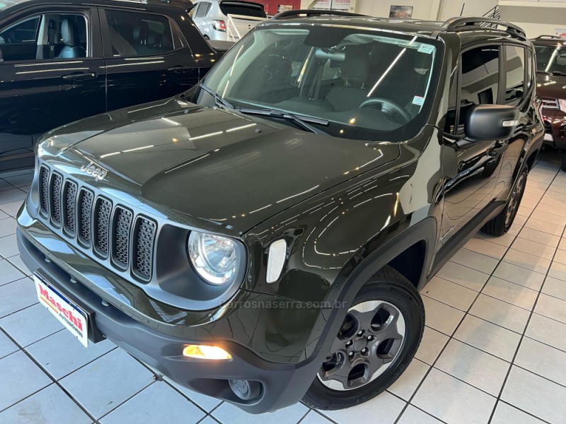 renegade 1.8 16v flex 4p automatico 2021 caxias do sul