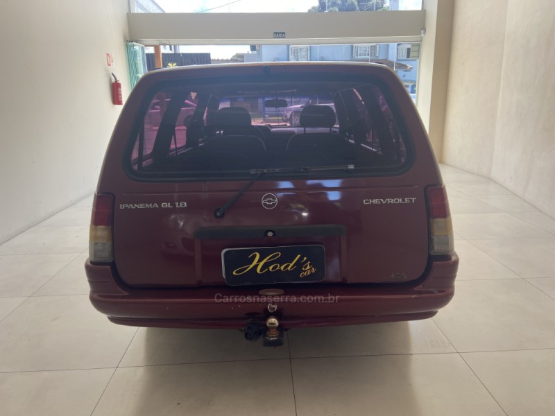 IPANEMA 1.8 EFI GL 8V GASOLINA 4P MANUAL - 1996 - CANELA