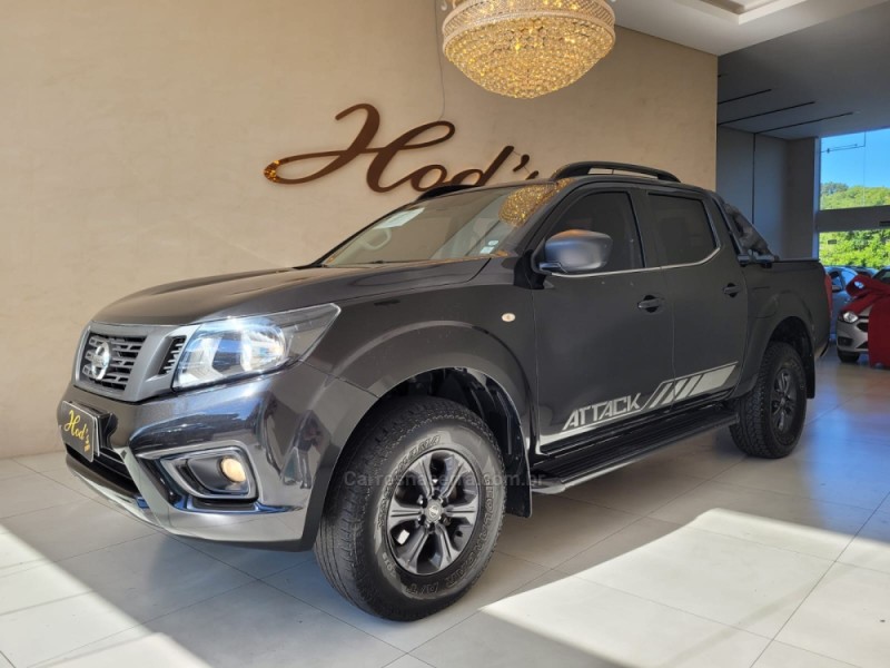 FRONTIER 2.3 ATTACK 4X4 CD BI-TURBO DIESEL 4P AUTOMÁTICO - 2022 - CANELA