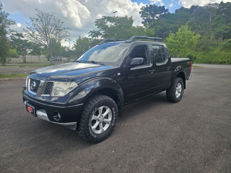 frontier 2.5 le 4x4 cd turbo eletronic diesel 4p automatico 2007 bento goncalves