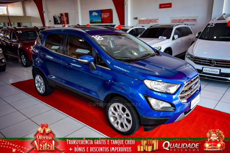 ecosport 2.0 titanium 16v flex 4p automatico 2018 santa cruz do sul