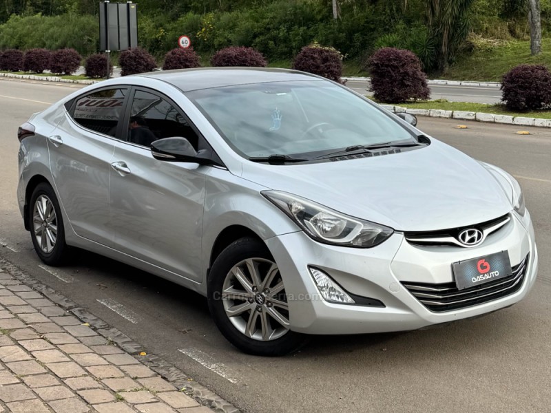 elantra 2.0 gls 16v flex 4p automatico 2015 nova prata