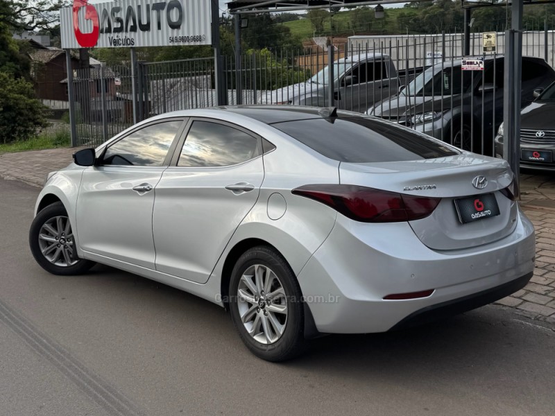 ELANTRA 2.0 GLS 16V FLEX 4P AUTOMÁTICO - 2015 - NOVA PRATA