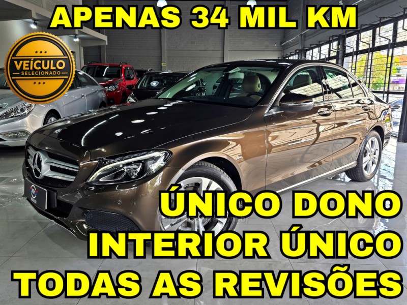 c 180 1.6 cgi avantgarde 16v turbo gasolina 4p automatico 2016 novo hamburgo