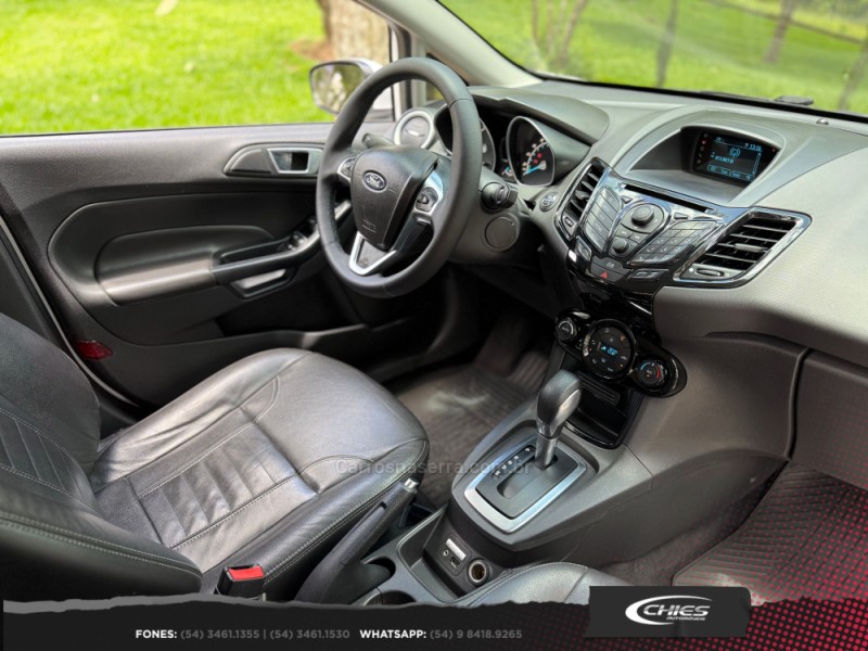 FIESTA 1.0 ECOBOOST TITANIUM PLUS HATCH 12V GASOLINA 4P AUTOMÁTICO - 2017 - CARLOS BARBOSA