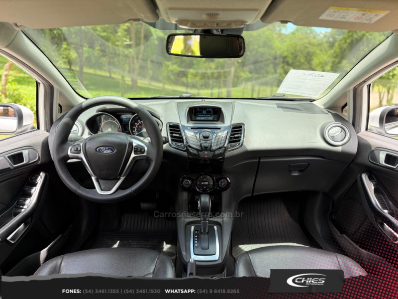 FIESTA 1.0 ECOBOOST TITANIUM PLUS HATCH 12V GASOLINA 4P AUTOMÁTICO - 2017 - CARLOS BARBOSA