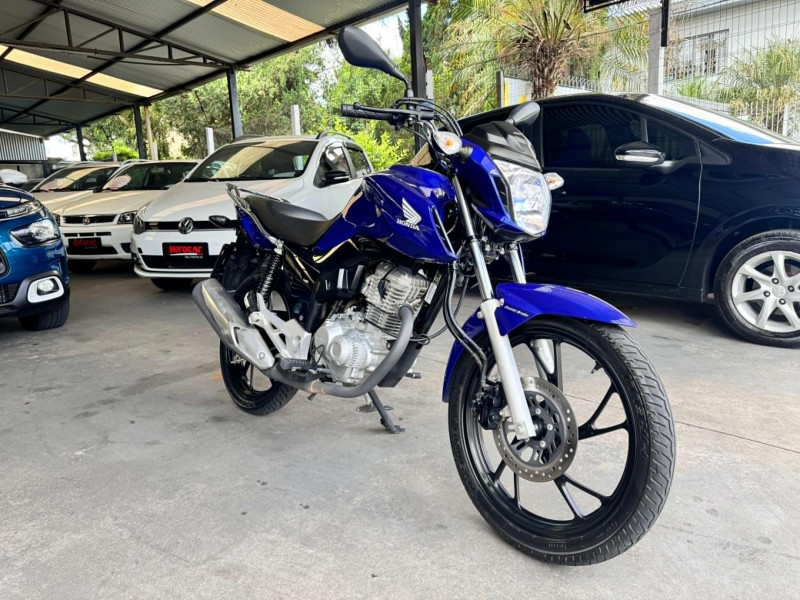 HONDA - CG 160 - 2021/2022 - Azul - R$ 16.900,00