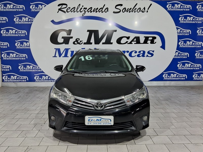 COROLLA 2.0 XEI 16V FLEX 4P AUTOMÁTICO - 2016 - SãO SEBASTIãO DO CAí