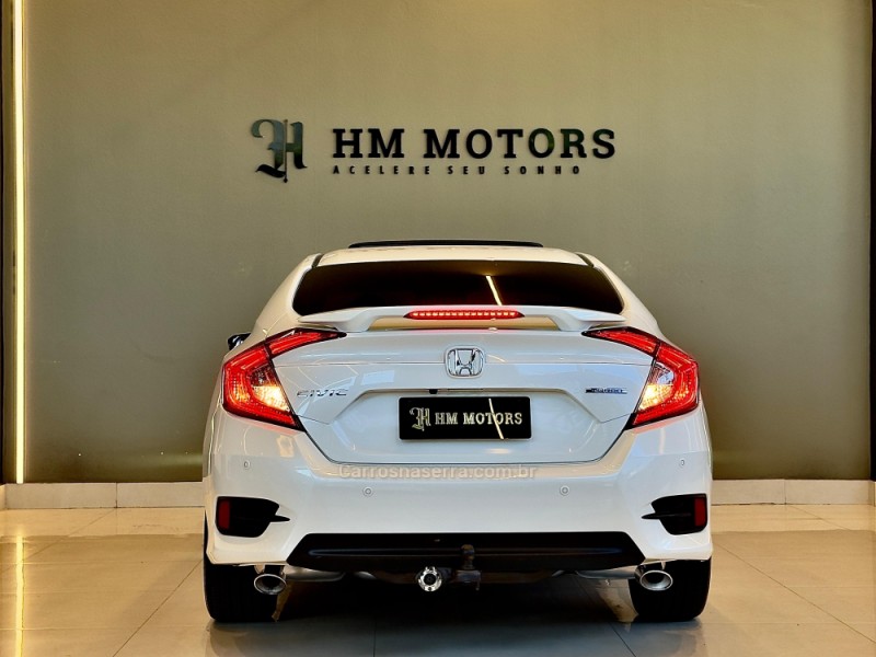 CIVIC 1.5 16V TOURING TURBO GASOLINA 4P AUTOMÁTICO - 2019 - CAXIAS DO SUL
