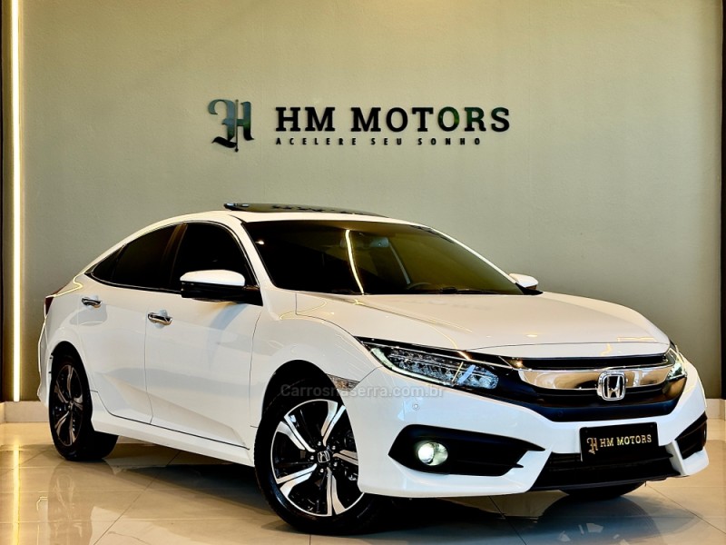 CIVIC 1.5 16V TOURING TURBO GASOLINA 4P AUTOMÁTICO - 2019 - CAXIAS DO SUL