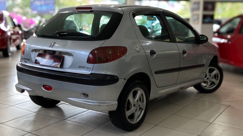 206 1.4 SENSATION 8V FLEX 4P MANUAL - 2008 - CAXIAS DO SUL