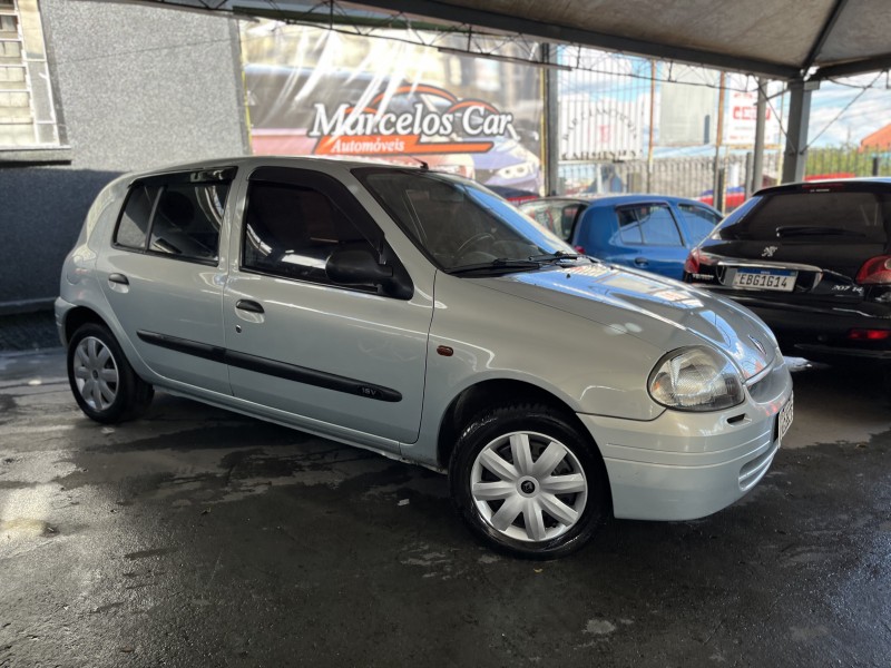 clio 1.0 authentique 16v gasolina 4p manual 2001 caxias do sul