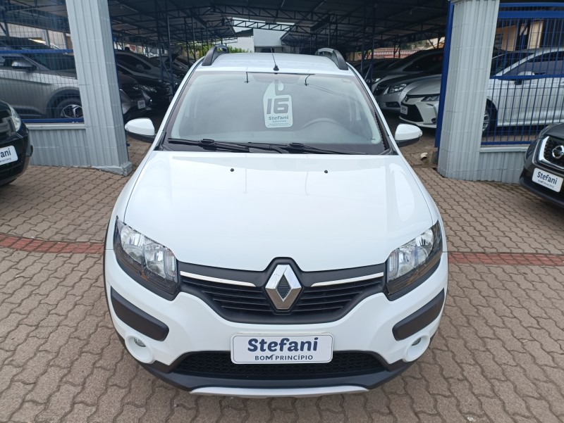 SANDERO 1.6 STEPWAY RIP CURL 8V FLEX 4P AUTOMATIZADO - 2016 - BOM PRINCíPIO