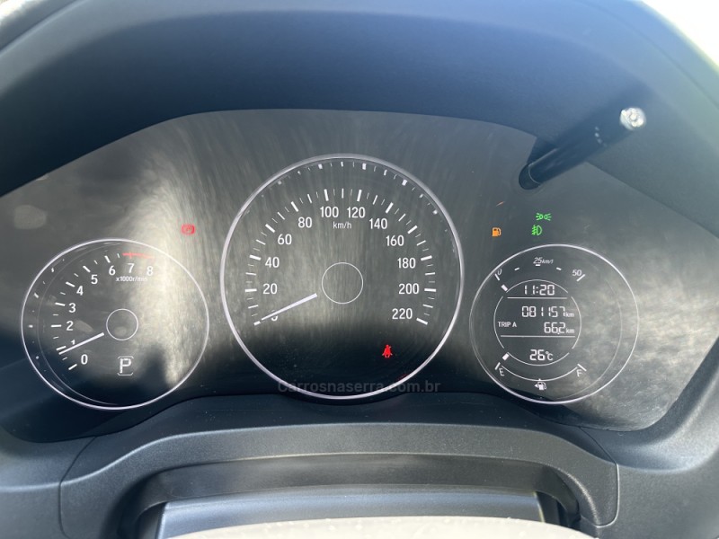 HR-V 1.8 16V FLEX EXL 4P AUTOMÁTICO - 2019 - NOVA PRATA