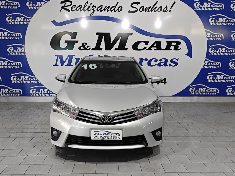 COROLLA 2.0 XEI 16V FLEX 4P AUTOMÁTICO - 2016 - SãO SEBASTIãO DO CAí