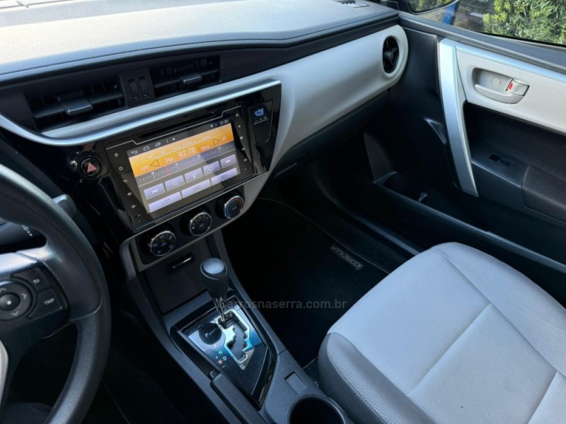 COROLLA 1.8 GLI 16V FLEX 4P AUTOMÁTICO - 2018 - LAGOA VERMELHA