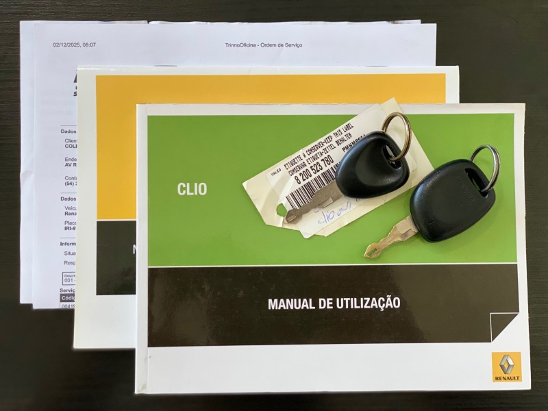 CLIO 1.0 CAMPUS 16V FLEX 2P MANUAL - 2011 - CAXIAS DO SUL