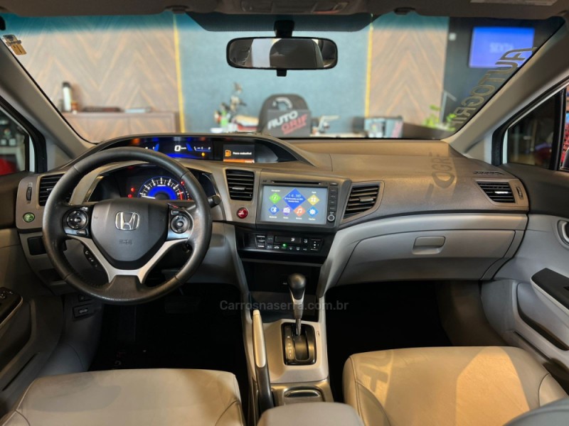 CIVIC 1.8 LXS 16V FLEX 4P AUTOMÁTICO - 2014 - CAMPO BOM
