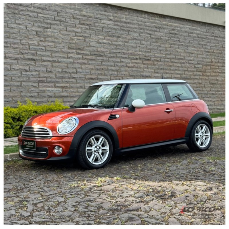 cooper 1.6 16v gasolina 2p automatico 2011 campo bom