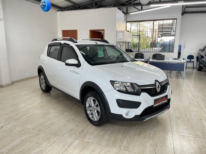 sandero 1.6 stepway 8v flex 4p manual 2015 caxias do sul