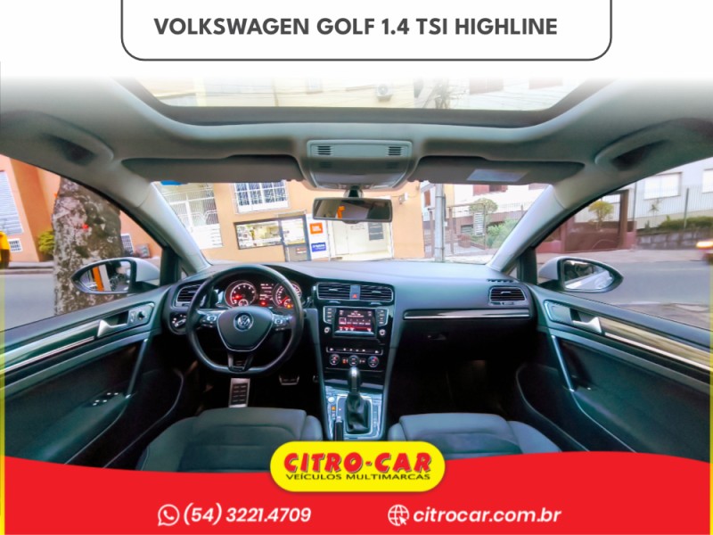 GOLF 1.4 TSI HIGHLINE 16V GASOLINA 4P AUTOMÁTICO - 2015 - CAXIAS DO SUL