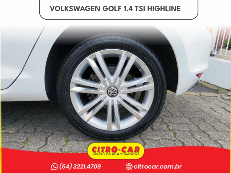 GOLF 1.4 TSI HIGHLINE 16V GASOLINA 4P AUTOMÁTICO - 2015 - CAXIAS DO SUL