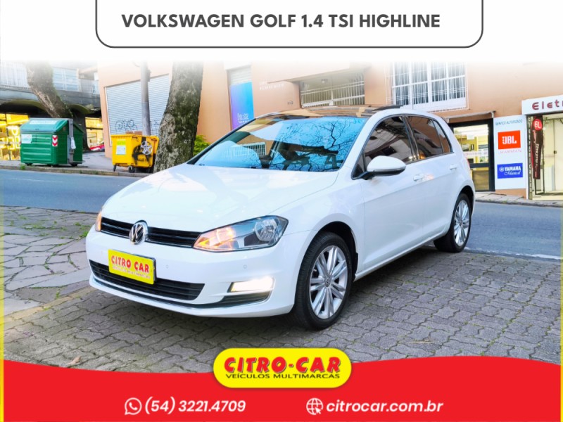 GOLF 1.4 TSI HIGHLINE 16V GASOLINA 4P AUTOMÁTICO - 2015 - CAXIAS DO SUL